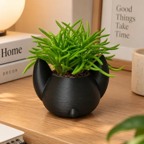 Macetero Decorativo Hogar- Forma Murciélago 7 Cm - Foto 6