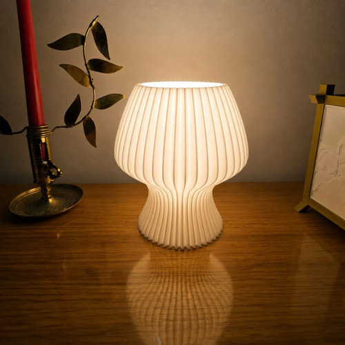 Lámpara De Mesa Decorativa 3d Minimalista Led - Foto 3