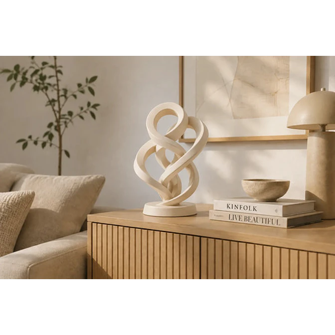 Escultura Elegante Prints Patro - Estilo Giro Infinito 3