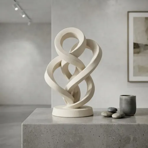 Escultura Elegante Prints Patro - Estilo Giro Infinito - Foto 6