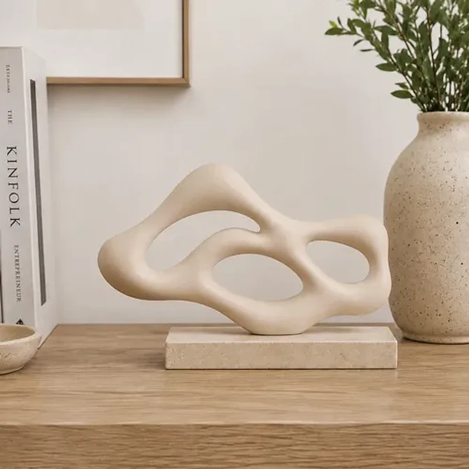 Escultura Elegante Prints Patro - Estilo Estructura De Flujo 3