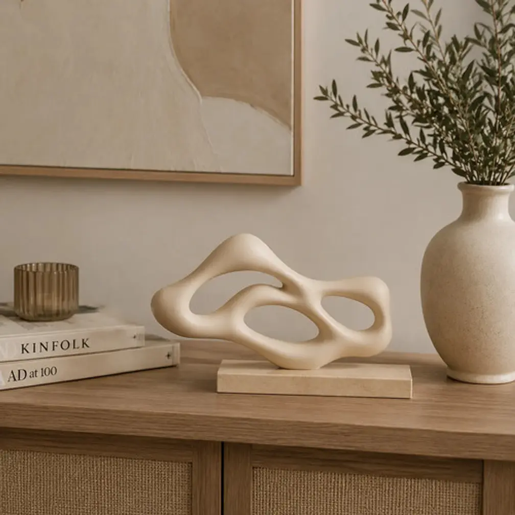 Escultura Elegante Prints Patro - Estilo Estructura De Flujo 5
