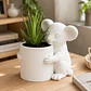 Macetero Decorativo Hogar- Forma Koala 17 Cm - Miniatura 5