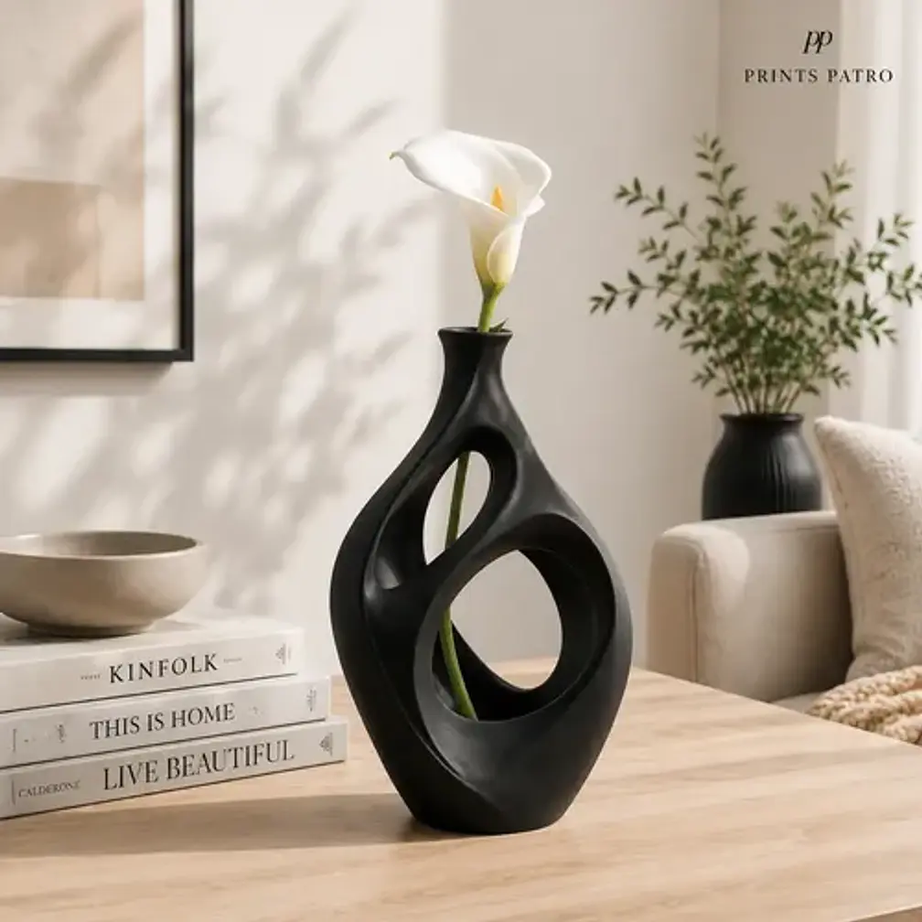 Decoración Prints Patro - Jarrón Estilo Infinito Loop 6