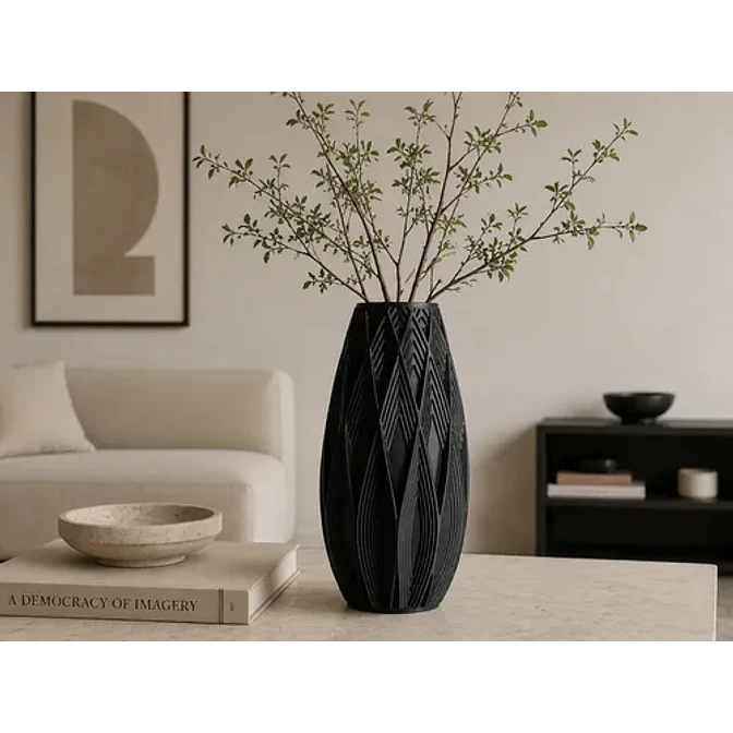 Decoración Prints Patro - Jarrón Estilo Strata 6