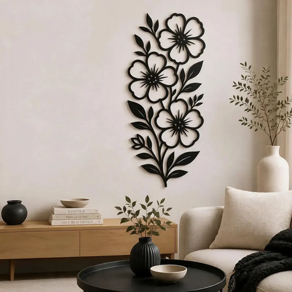Decoración Prints Patro - Arte De Pared Estilo De Flores 1
