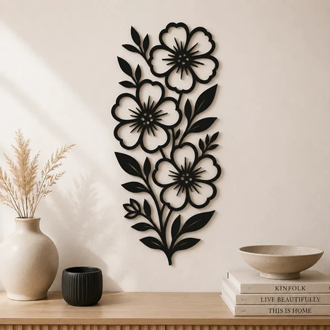 Decoración Prints Patro - Arte De Pared Estilo De Flores 5
