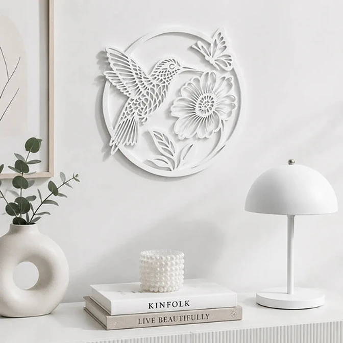 Decoración Prints Patro - Arte De Pared Estilo De Colibrí 5