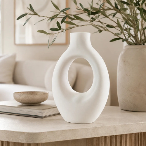 Decoración Elegante Prints Patro -jarrón Estilo Arco Eclipse - Foto 3