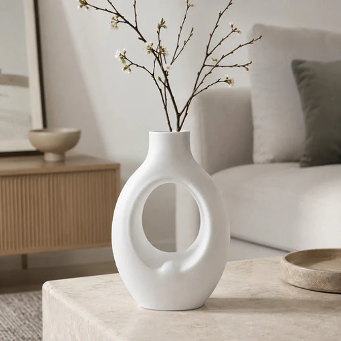 Decoración Elegante Prints Patro -jarrón Estilo Arco Eclipse 5