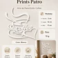 Decoración Prints Patro - Arte De Pared Estilo De Coffee - Miniatura 4