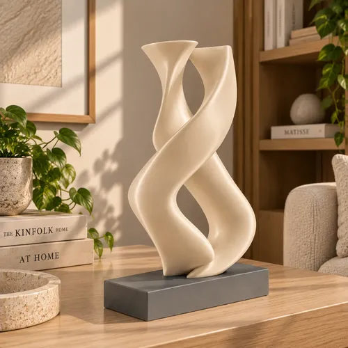 Escultura Elegante Prints Patro - Dos Almas Escultórico - Foto 3