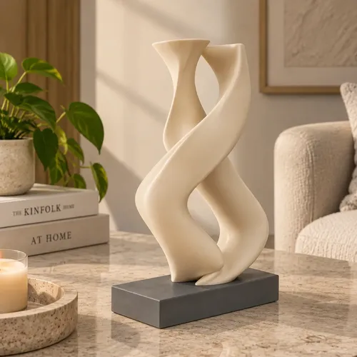 Escultura Elegante Prints Patro - Dos Almas Escultórico - Foto 6