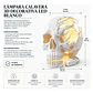 Lámpara Calavera 3d Led Decorativa - Miniatura 4