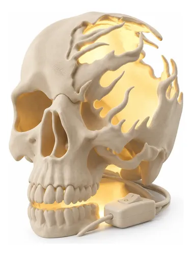 Lámpara Calavera 3d Led Decorativa