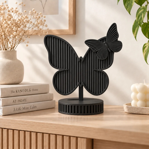 Decoración Elegante Prints Patro - Estilo Mariposa Moderna