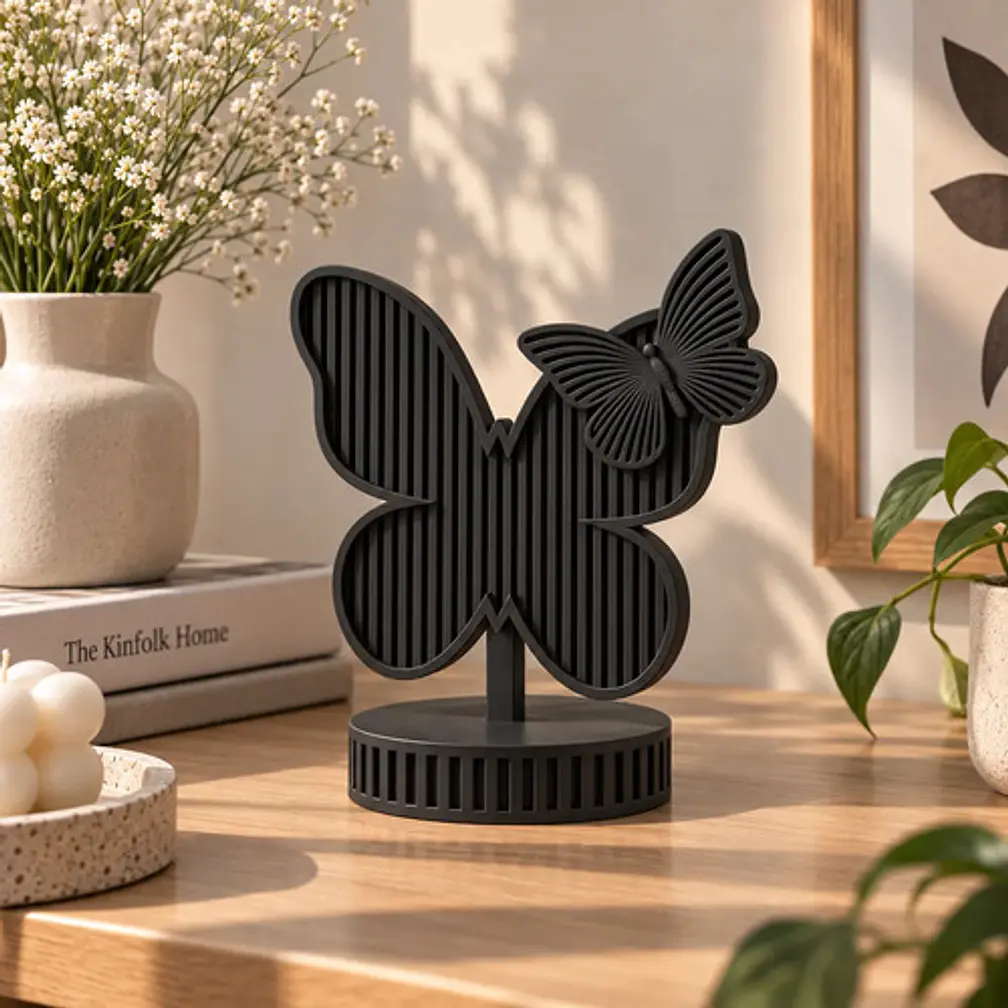 Decoración Elegante Prints Patro - Estilo Mariposa Moderna 3