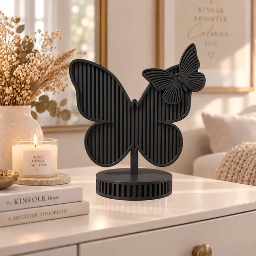 Decoración Elegante Prints Patro - Estilo Mariposa Moderna - Foto 5