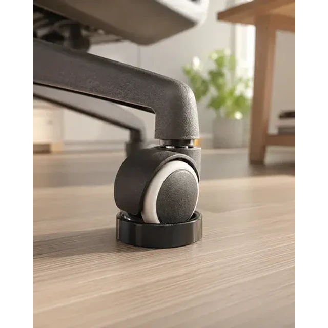 Tope Para Ruedas De Silla De Oficina (5 Un)