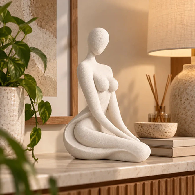 Escultura Elegante Prints Patro - Estilo Mujer Sensual 5
