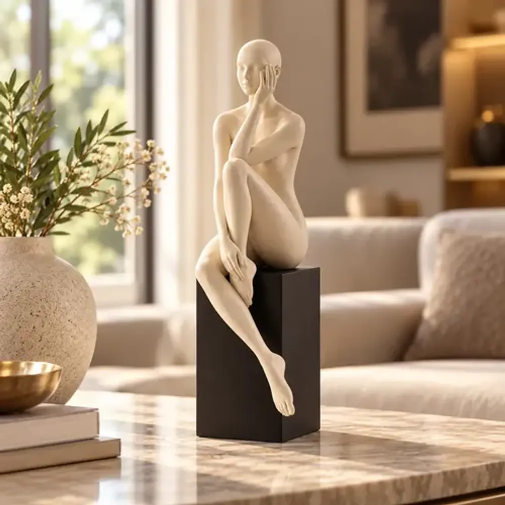 Escultura Elegante Prints Patro - Estilo Mujer Estética 1
