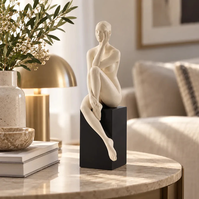 Escultura Elegante Prints Patro - Estilo Mujer Estética 3