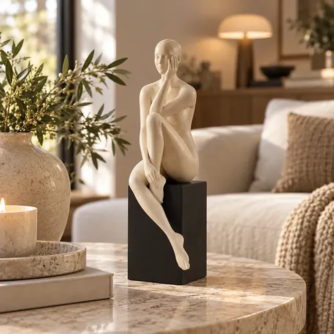 Escultura Elegante Prints Patro - Estilo Mujer Estética 5