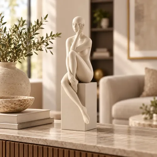 Escultura Elegante Prints Patro - Estilo Mujer Estética - Foto 6