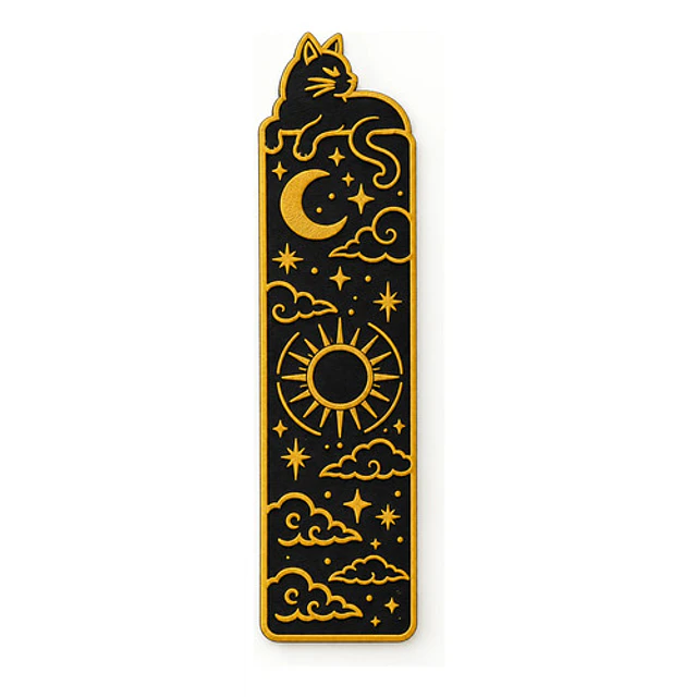 Marcapáginas Decorativo- Gato Celestial 15 Cm