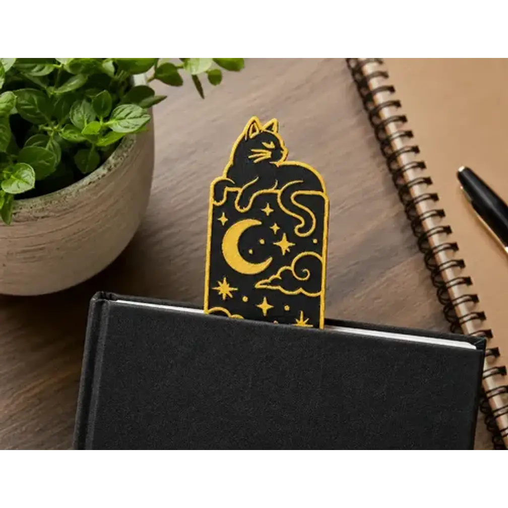 Marcapáginas Decorativo- Gato Celestial 15 Cm 3