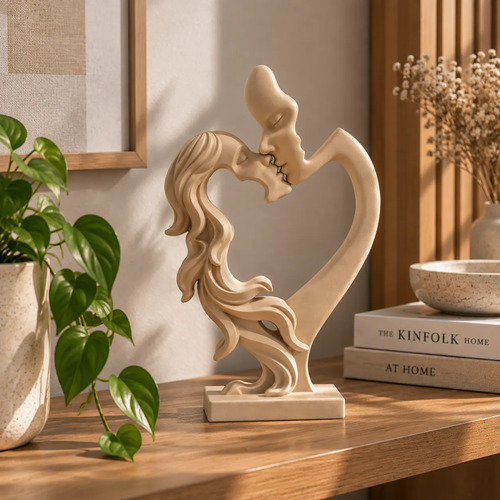 Escultura Elegante Prints Patro - Estilo Pareja Amorosa - Foto 3