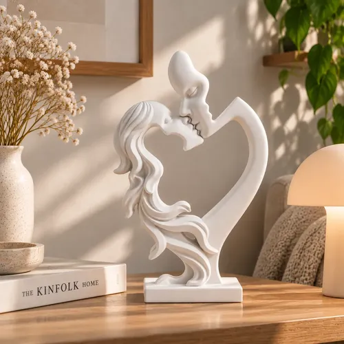 Escultura Elegante Prints Patro - Estilo Pareja Amorosa - Foto 5