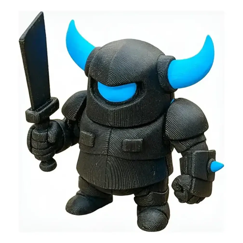 Figura De Acción Mini Pekka Clash Royale Prints Patro 1