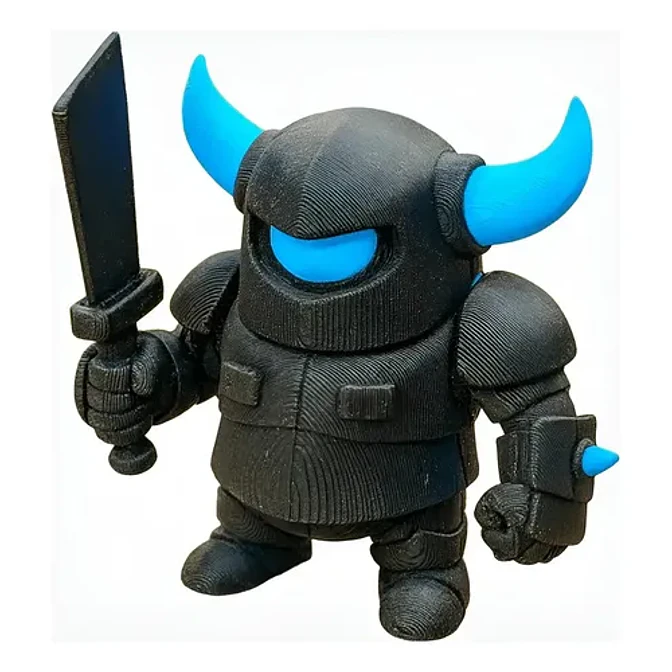 Figura De Acción Mini Pekka Clash Royale Prints Patro 1