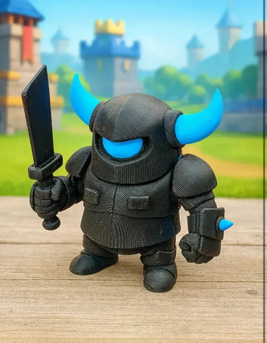 Figura De Acción Mini Pekka Clash Royale Prints Patro - Foto 2