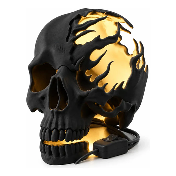 Lámpara Calavera 3d Led Decorativa 5