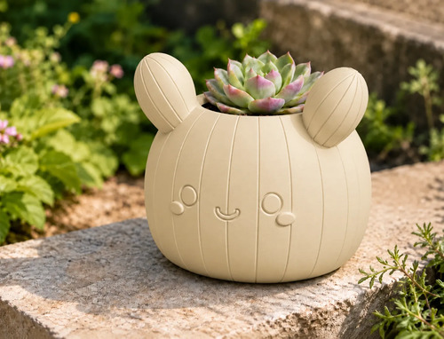 Macetero Decorativo Hogar- Forma Cactus 12 Cm - Foto 18