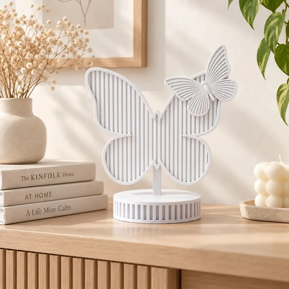 Decoración Elegante Prints Patro - Estilo Mariposa Moderna 7