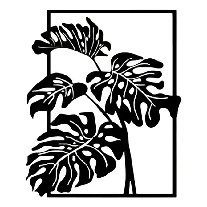 Decoración Para Pared - Plantas 4