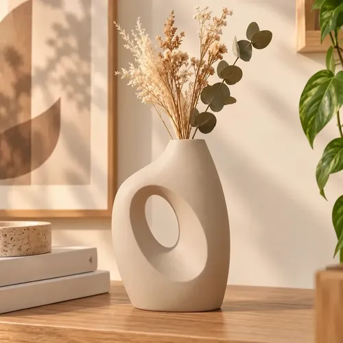 Decoración Prints Patro - Jarrón Estilo Haiku Japandi - Foto 7
