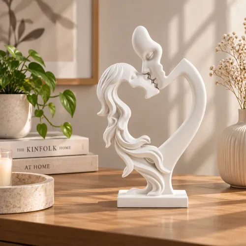 Escultura Elegante Prints Patro - Estilo Pareja Amorosa - Foto 10