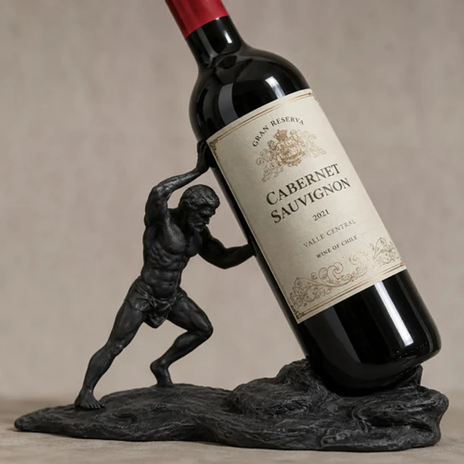 Soporte De Vino - Dios Griego 8