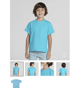 Playera Cuello Redondo Manga Corta para Niños UNISEX  s,m,l,xl