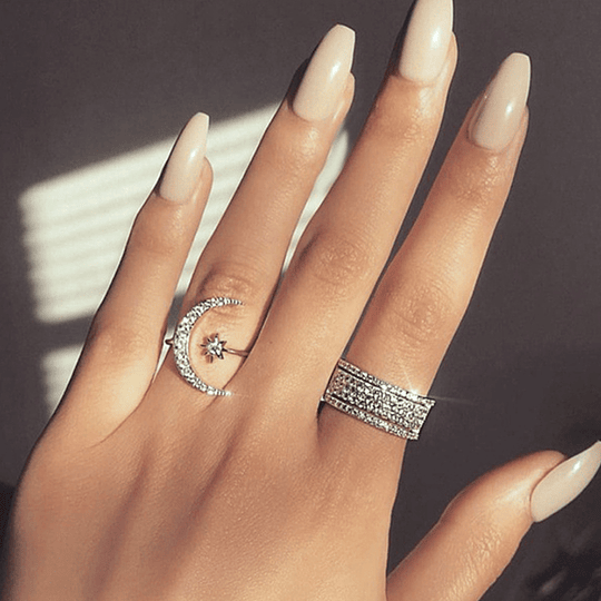 Anillo Moon • Ajustable