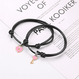 Set de 2 Pulseras Amor 