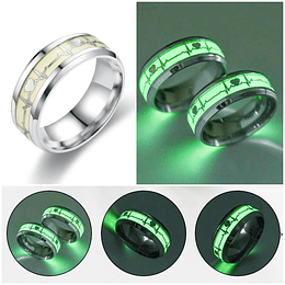 Anillo Super Luminoso Cardio • Acero Q.