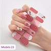 Set de Pegatinas Decorativas: Manicure Express.