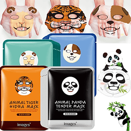 Pack de 2 Mascarillas Animals Bioaqua Surtidas