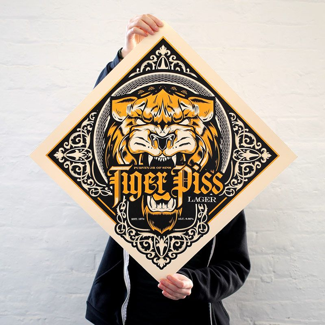 TIGRE - SERIGRAFIA 1