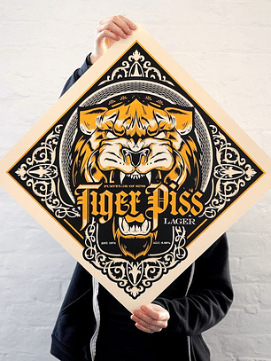 TIGRE - SERIGRAFIA